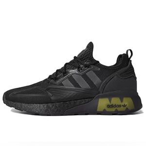 Adidas ZX 2K Boost Black Solar Yellow Style FV8453 Size Men’s 8